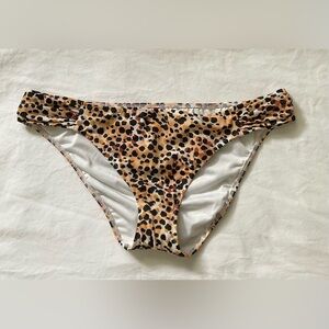 Victoria's Secret Brown and Black Leopard Print Bikini(NWOT)
